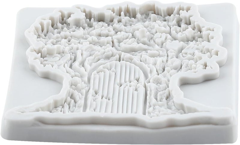TAOXIBEI Tree House Silicone Mold Tree House Polymer Clay Molds for DIY Crafts Epoxy Resin Casting Air Dry Polymer Clay Plaster Jewelry Making - Image 3